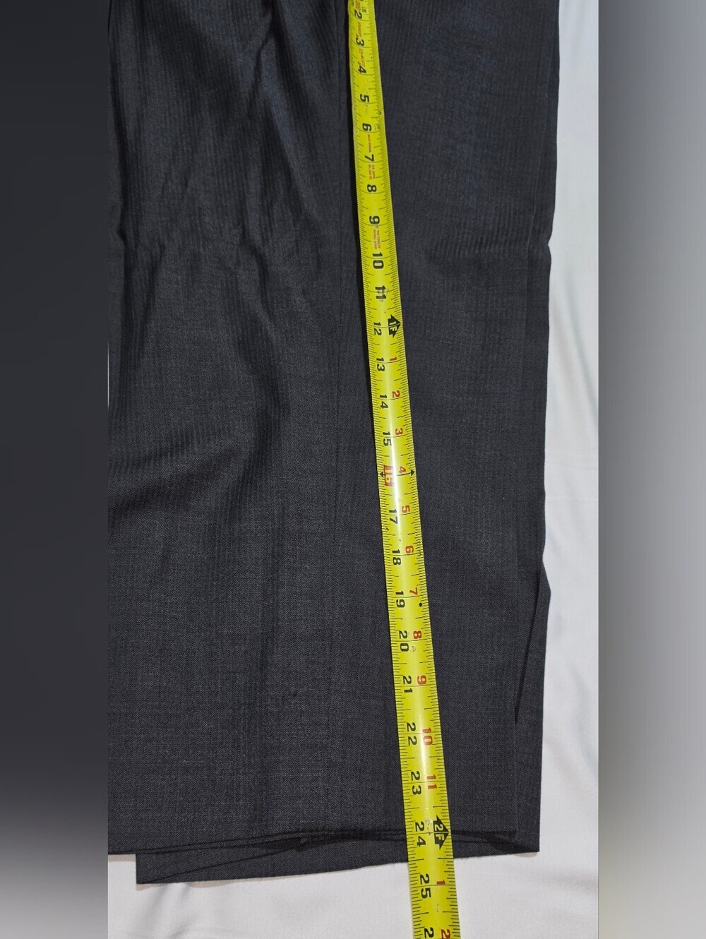 Kenneth Cole Grey 2 Piece Suit Size 50x26 - Picture 10 of 14